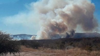 incendio forestal fuego capilla del monte - Diario Resumen de la región