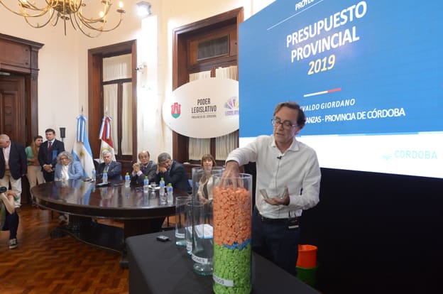 Giordano presenta Presupuesto 2019 Legislatura7 - Diario Resumen de la región