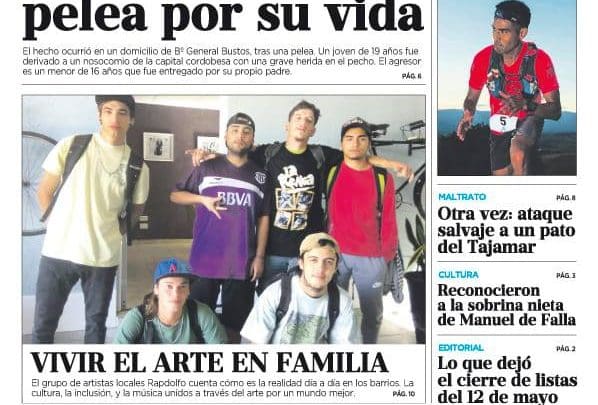 tapa - Diario Resumen de la región