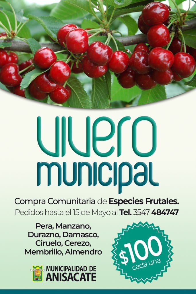 Flyer Especies Frutales - Diario Resumen de la región