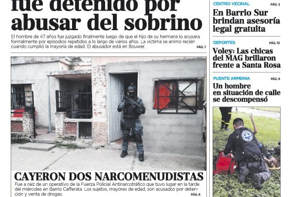 Tapa 1009 - Diario Resumen de la región