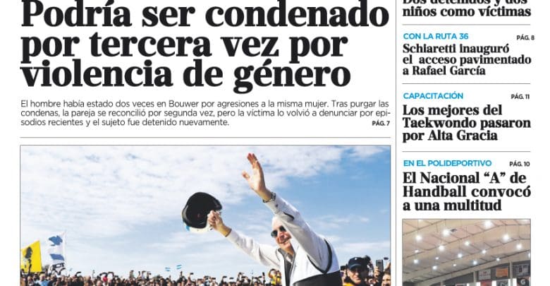 Tapa 1067 jueves 1 e1566480025405 - Diario Resumen de la región