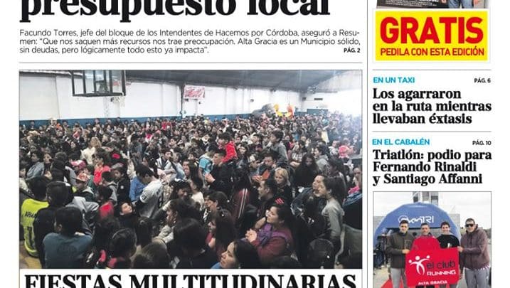 tapa 23 - Diario Resumen de la región