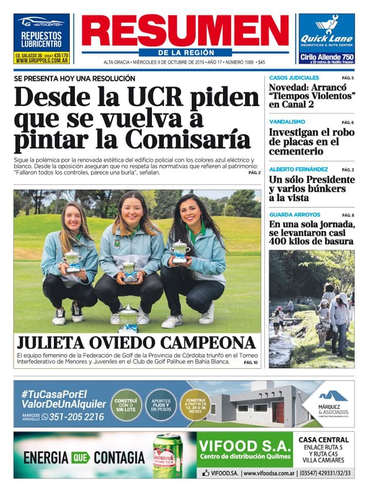 72420806 2253628161432491 7012184196969922560 n - Diario Resumen de la región