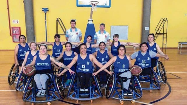 Básquet adaptado en el Polideportivo pag 11 - Diario Resumen de la región