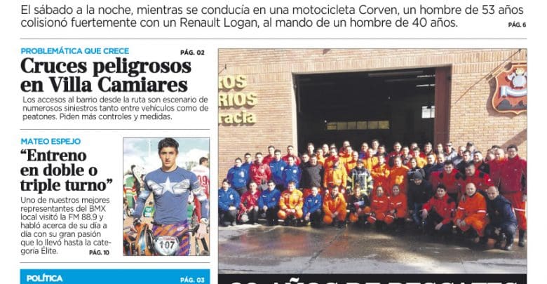 tapa - Diario Resumen de la región