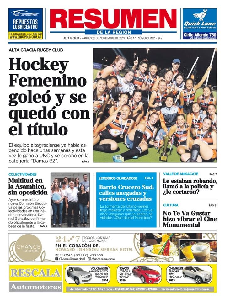 76751397 2353895024739137 1418743511661936640 o - Diario Resumen de la región