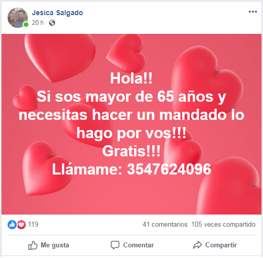 ayuda a abuelos coronavirus