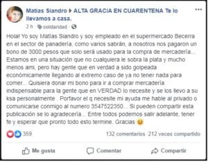 post matiassiandro 1 - Diario Resumen de la región