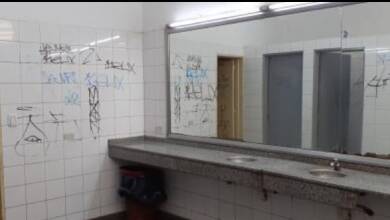 vandalismo terminal espejo - Diario Resumen de la región