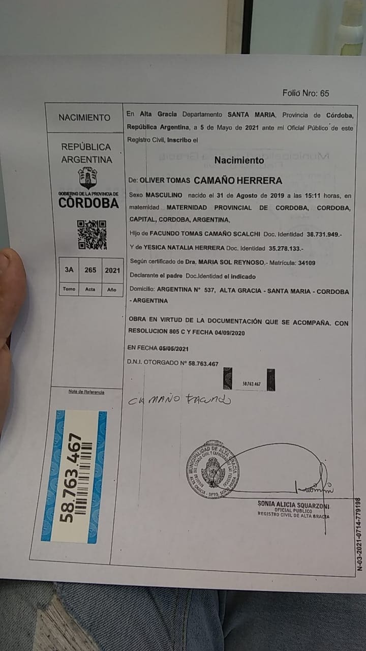 documento oliver - Diario Resumen de la región