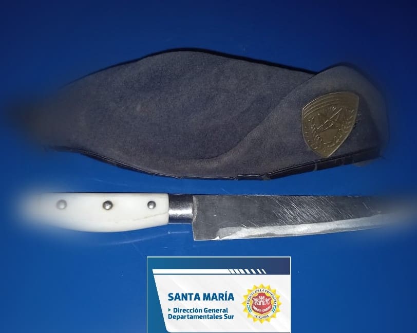 detenido amenazas policia cuchilla 2 - Diario Resumen de la región