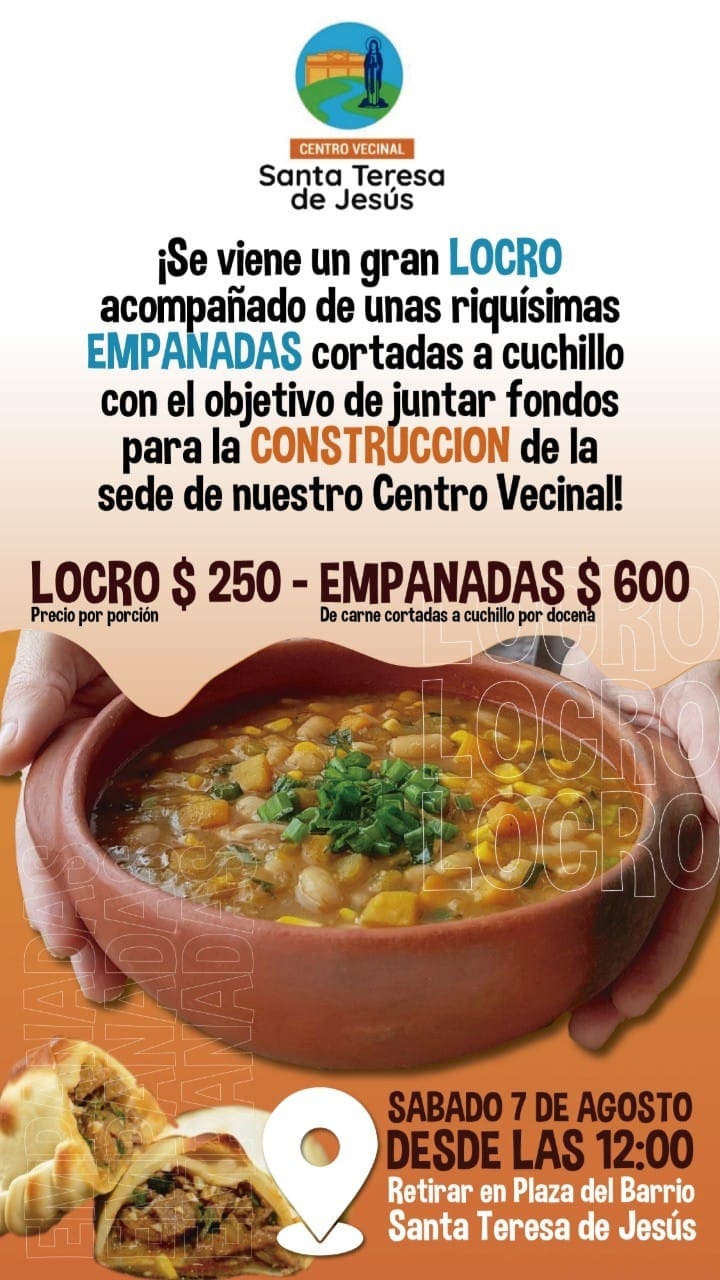 locro santa teresa de jesus - Diario Resumen de la región