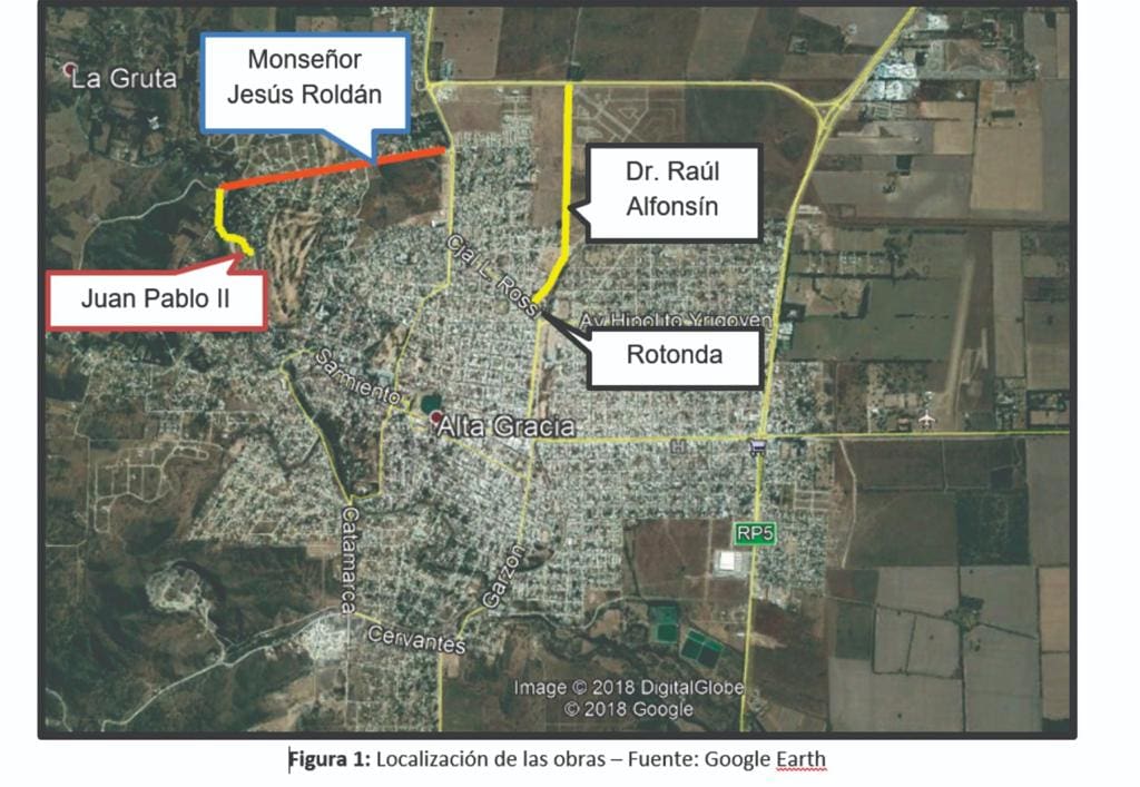 obra alfonsin mapa - Diario Resumen de la región