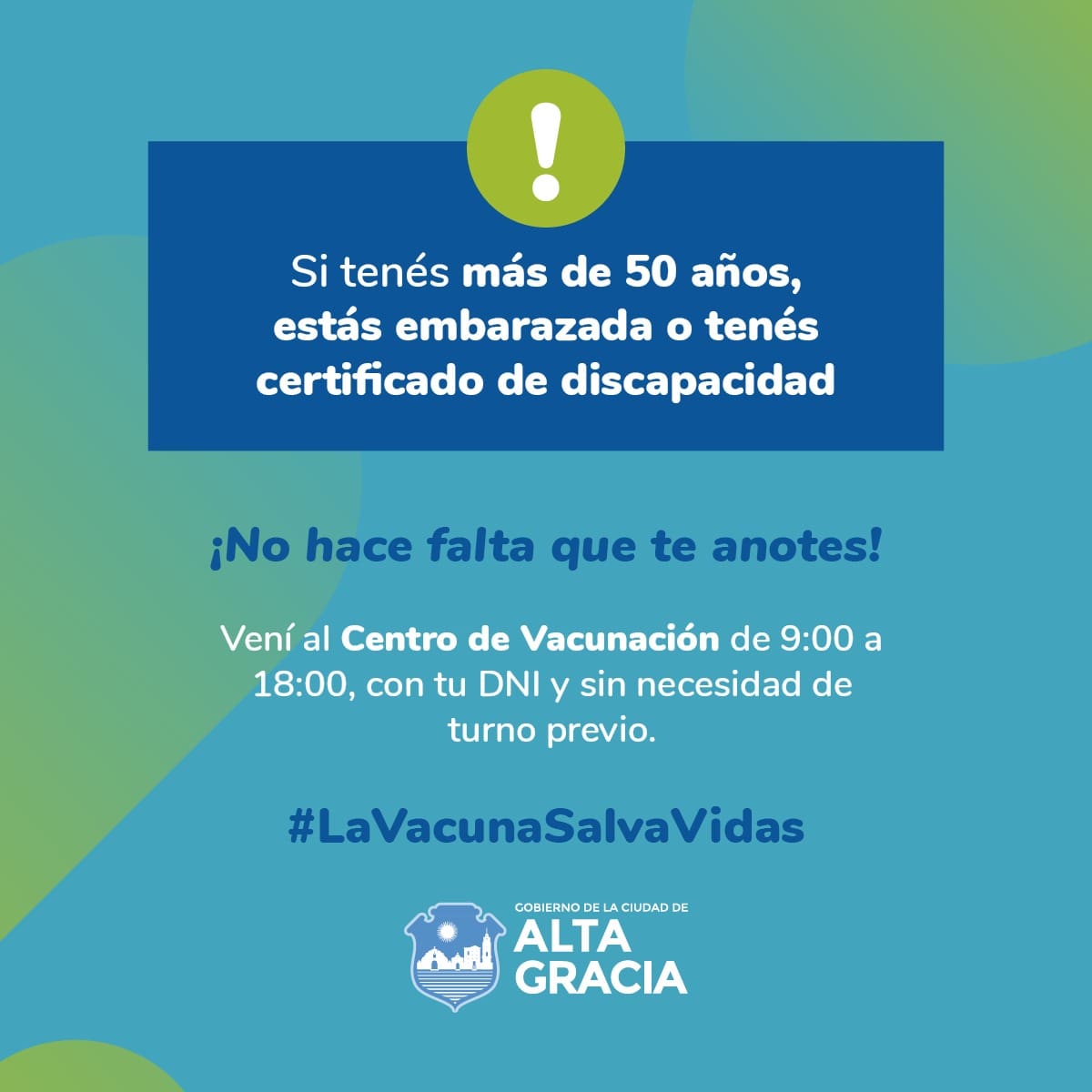 vacunacion mas de 50 - Diario Resumen de la región