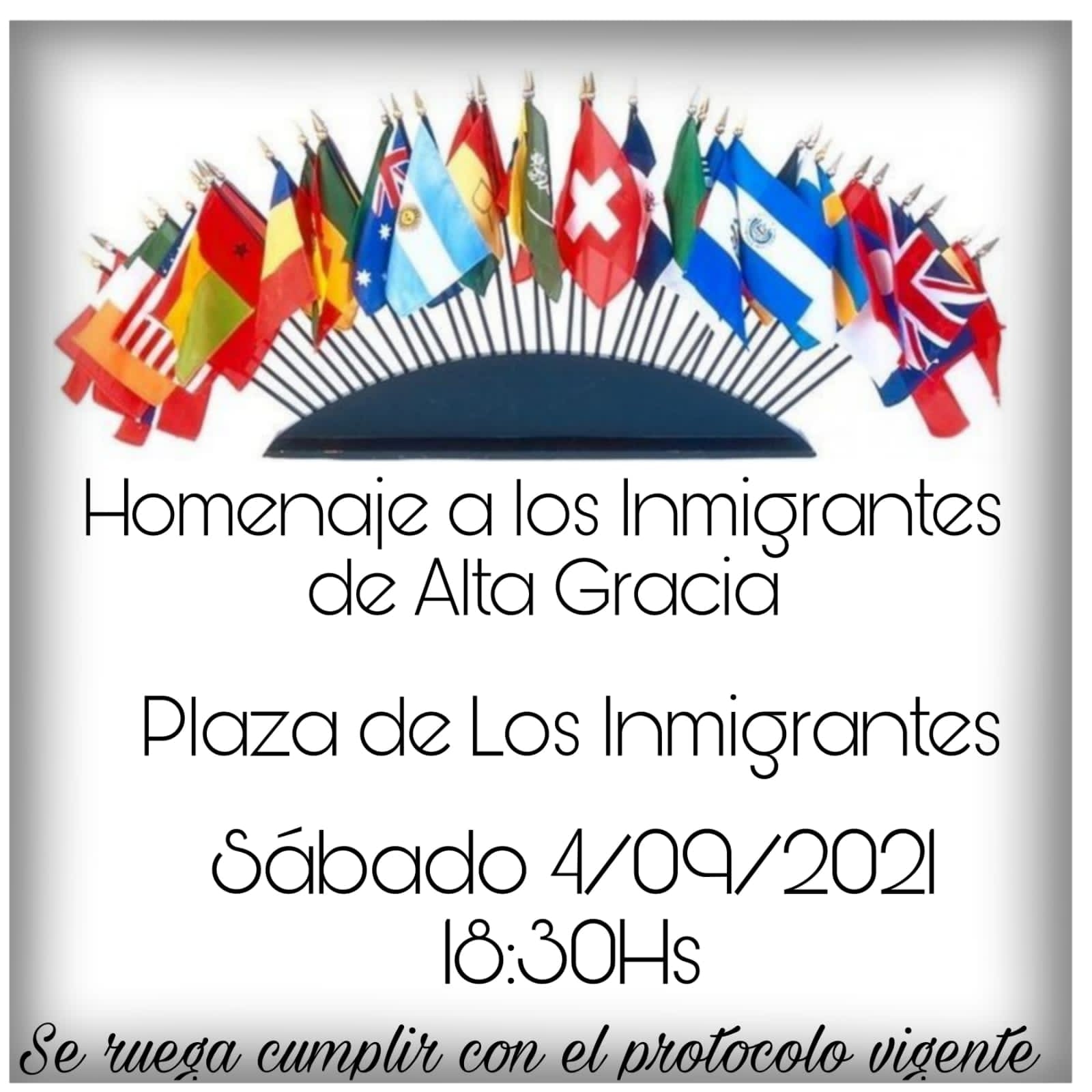 homenaje inmigrantes - Diario Resumen de la región