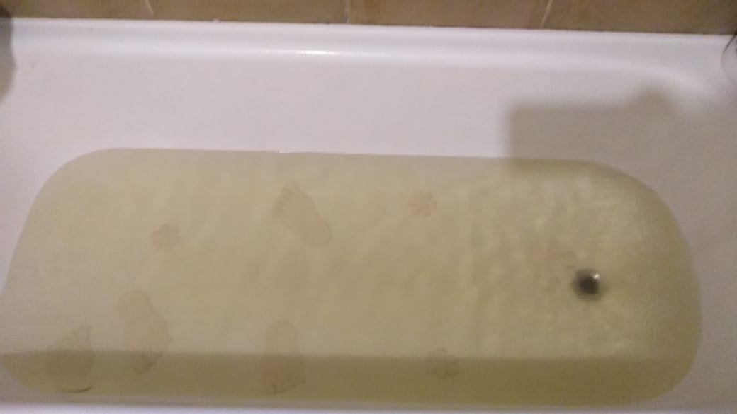 agua turbia paravachasca - Diario Resumen de la región