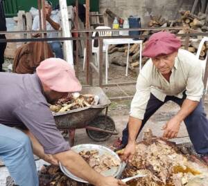 agrupacion gaucha asado con cuero - Diario Resumen de la región