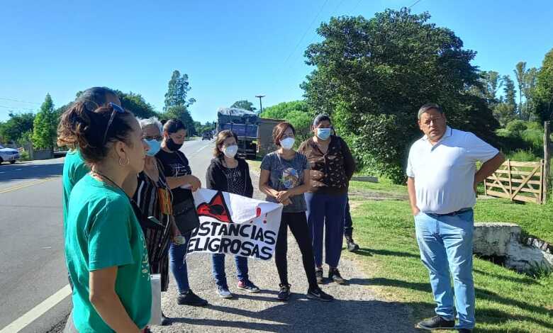 falda del carmen manifestacion contra agrotoxicos - Diario Resumen de la región