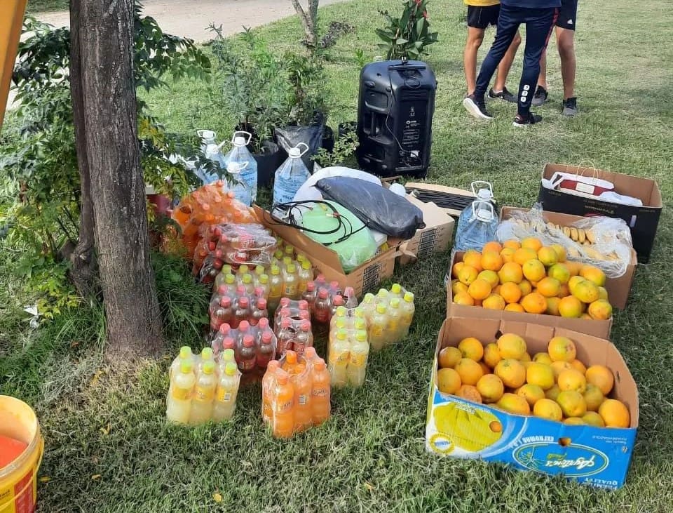 parque virrey frutas maraton 2 - Diario Resumen de la región
