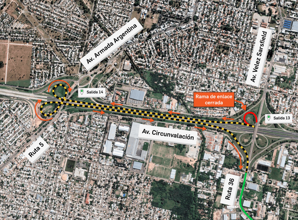 cierre anillo circunvalacion ruta 36 - Diario Resumen de la región