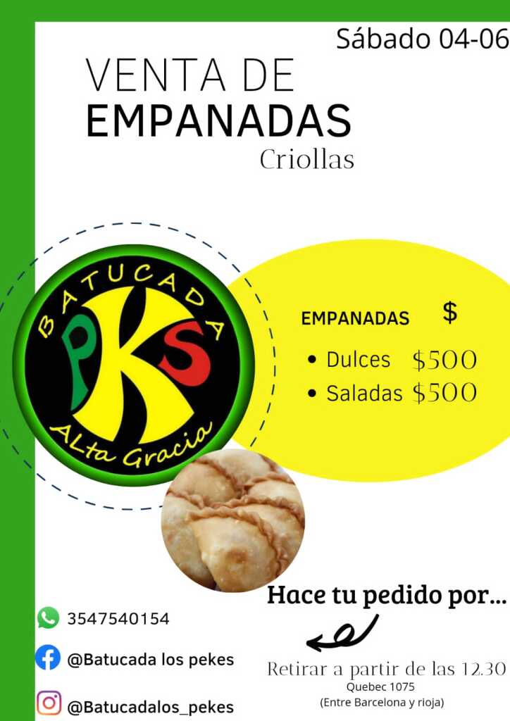 empanadas pekes - Diario Resumen de la región