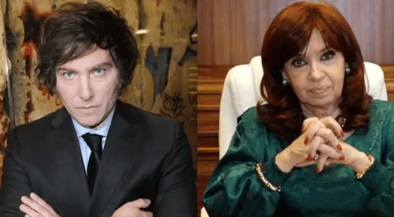 milei y cristina - Diario Resumen de la región