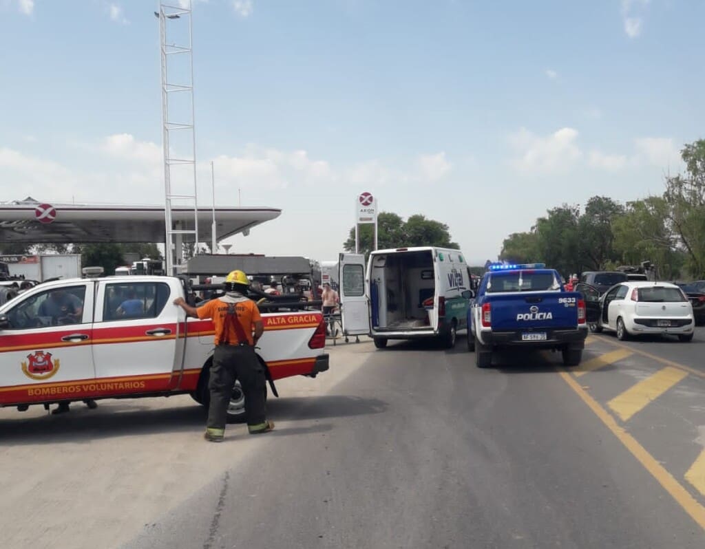 accidente ruta 5 frente a axion 2 - Diario Resumen de la región