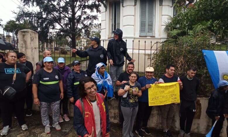 vecinos la perla manifestacion tribunales renabap - Diario Resumen de la región