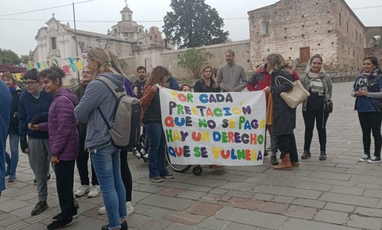 manifestacion discapacidad - Diario Resumen de la región