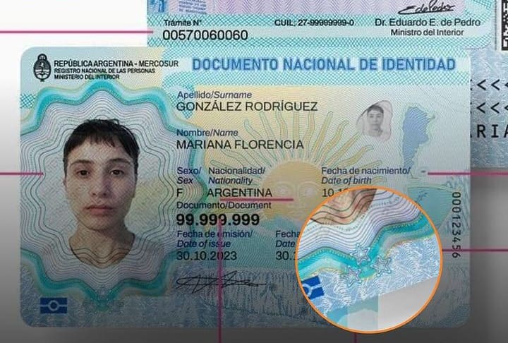 NUEVO DNI TRES ESTRELLAS - Diario Resumen de la región