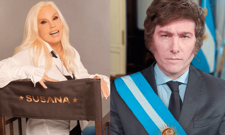 susana gimenez javier milei - Diario Resumen de la región