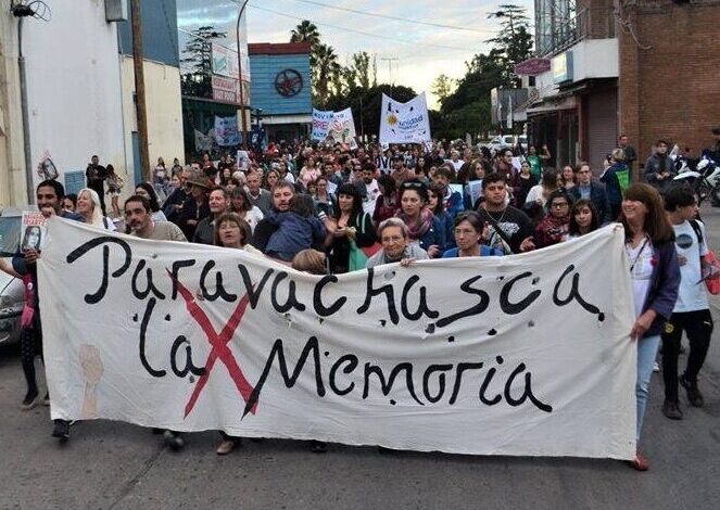 Marcha 24 de Marzo Alta Gracia archivo Colectivo Paravachasca por la Memoria e1676894187121 - Diario Resumen de la región